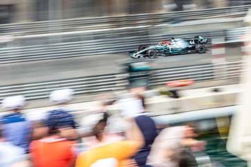 Lewis Hamiton at the Monaco Grand Prix