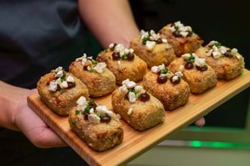 Canapes from Lush by Tom Kerridge