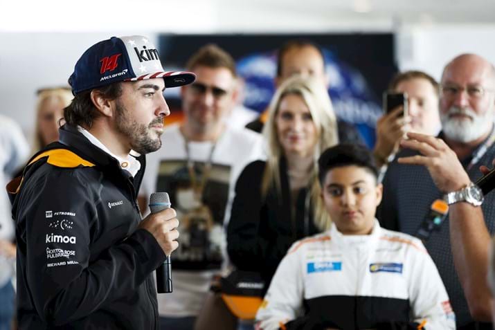 Driver Appearance at US Grand Prix Hospitality