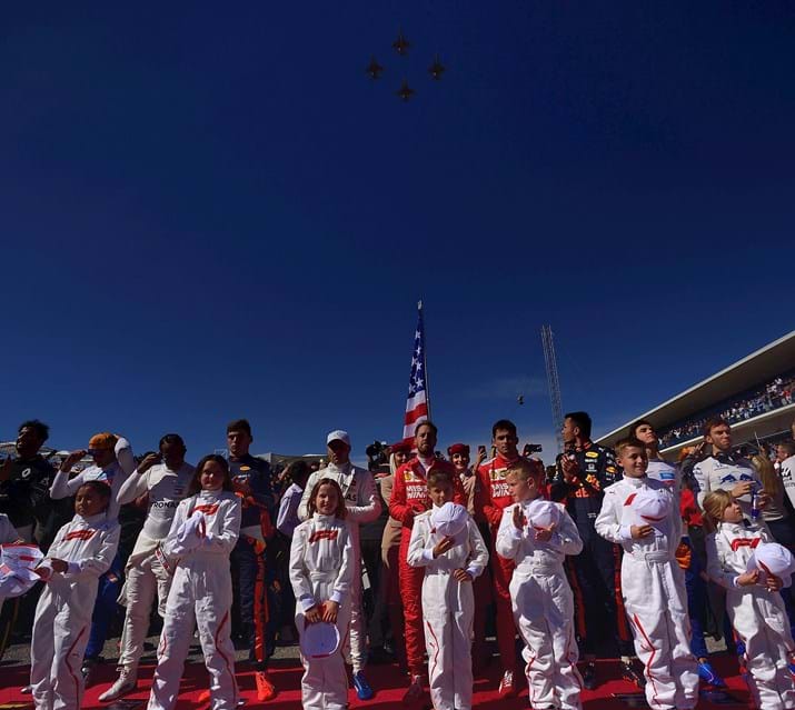 F1 Drivers at Circuit Of Americas