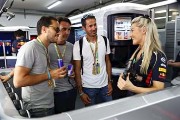 Red Bull F1 Garage Tour