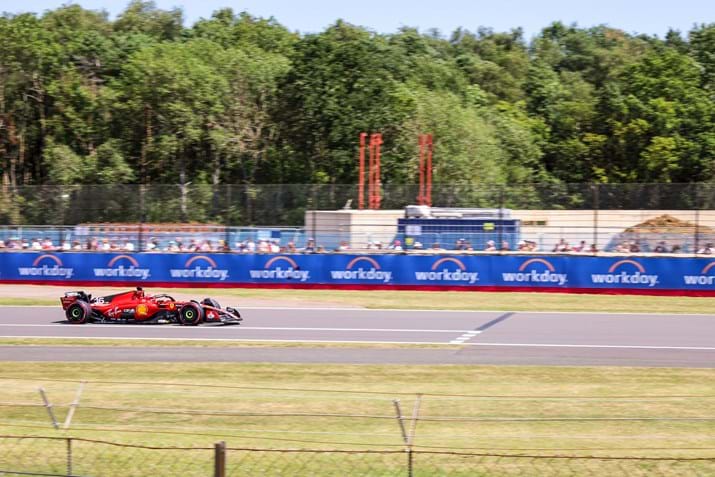 Charles Leclerc At Silversone 2023