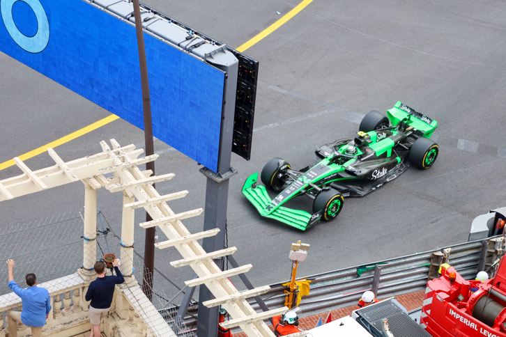 Stake F1 Car At Monaco Grand Prix