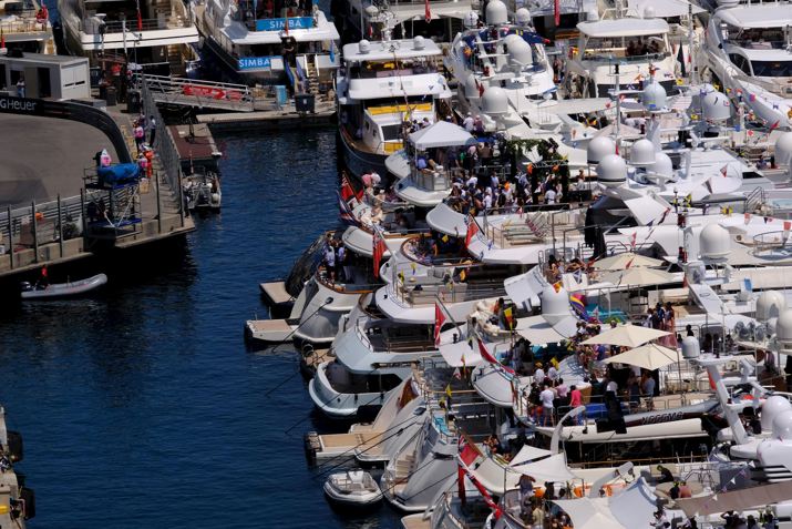 Monaco F1 Trackside Yachts