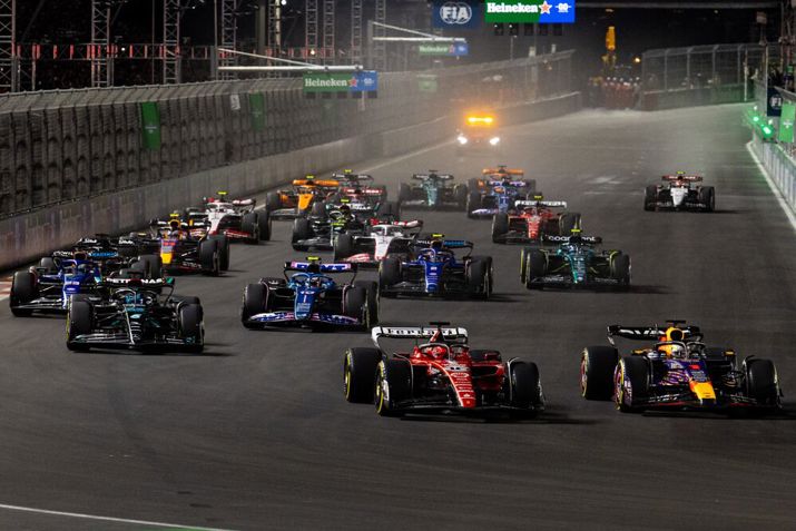 Large Nontransparent F1E Las Vegas 2023 Racing 30