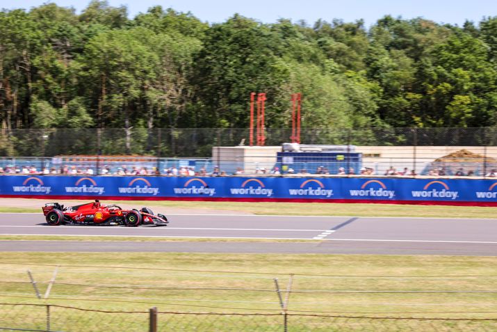 Charles Leclerc At Silversone 2023
