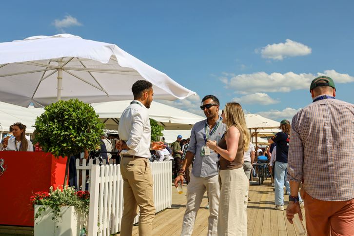 Trackside Terrace at Fusion Lounge