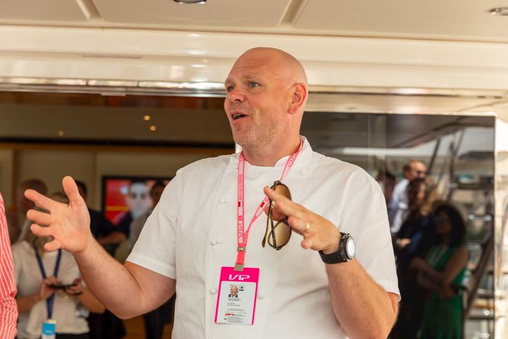 Tom Kerridge at the Monaco Grand Prix