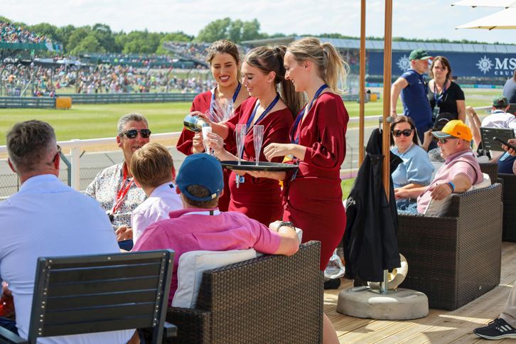Champagne Hospitality at British Grand Prix